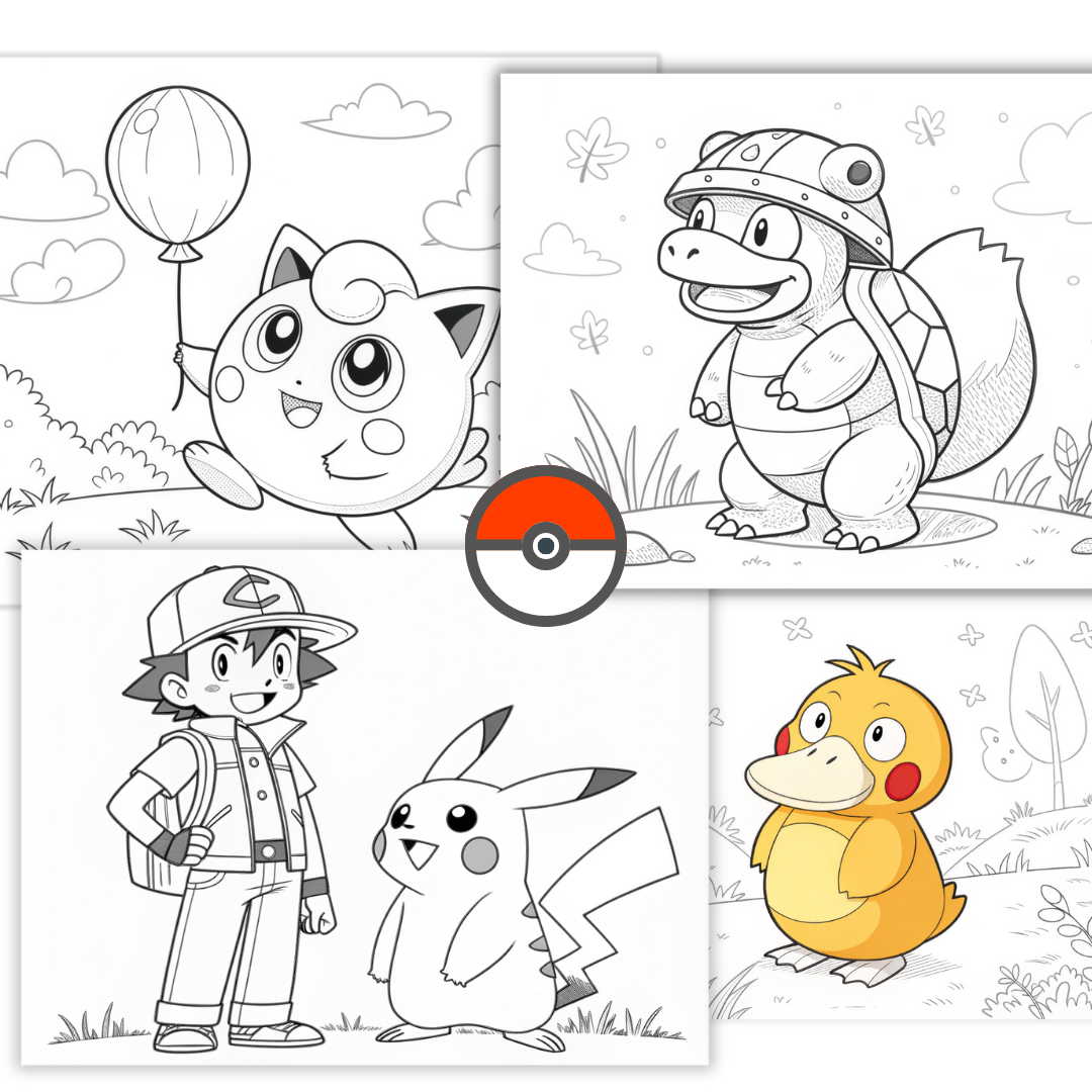 Pokémon Coloring Pages